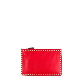 Valentino Garavani-VALENTINO GARAVANI  Handbags T.  leather-Red