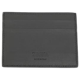 Ermenegildo Zegna-ZEGNA  Small bags, wallets & cases   Leather-Black