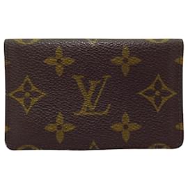 Louis Vuitton-Louis Vuitton Pochette carte visite-Brown