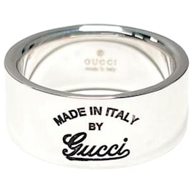 Gucci-Logotipo de GUCCI-Plata