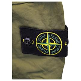 Stone Island-Stone Island Cargo Shorts in Olive Cotton-Green,Olive green