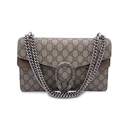 Gucci-Petit sac à bandoulière Dionysus en toile Monogram GG Supreme-Beige