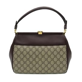 Gucci-GG Supreme Ophidia Tasche mit Henkel  726428FABG89887-Andere