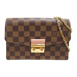 Autre Marque-Damier Ebene Portefeuille Croisette  N60287-Other