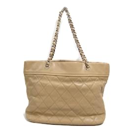 Autre Marque-Quilted Leather Chain Tote-Other