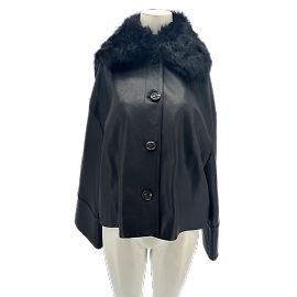 Totême TOTEME Giacche T.fr 38 Leather Nero