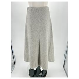 Autre Marque-NON SIGNE / UNSIGNED  Skirts T.International S Wool-Grey