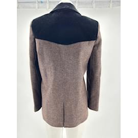 Autre Marque-NON SIGNE / UNSIGNED  Jackets T.International S Wool-Brown