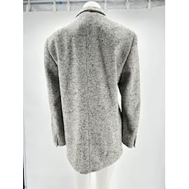 Autre Marque-NICHT SIGN / UNSIGNED Jacken T.FR Taille Einzigartige Wolle-Grau