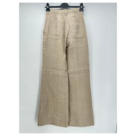 Céline-Pantalón CELINE T.Lino Internacional S-Beige