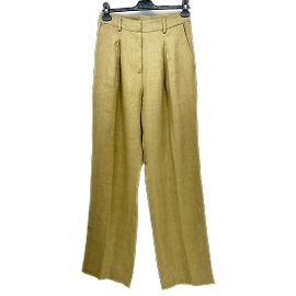 Autre Marque Pantalon Les Coyotes De Paris T.FR 36 en lin Vert
