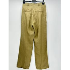 Autre Marque-LES COYOTES DE PARIS Pantalon T.fr 36 lin-Vert