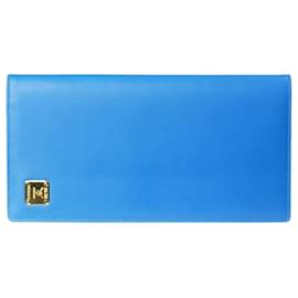 MCM-Blue Travel Wallet-Blue