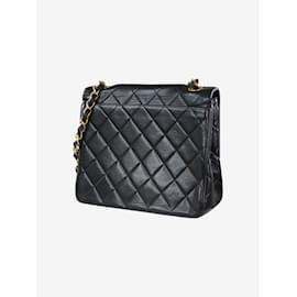 Chanel-Black 1994 lambskin Classic single-flap shoulder bag-Black