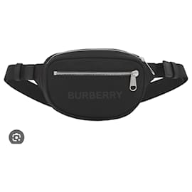 Burberry-Cintura con tasche Cannon-Nero