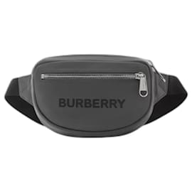 Burberry-Cannon belt.-Gris