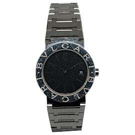 Bulgari-Bvlgari Silver Quartz Stainless Steel Watch-Silvery