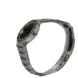 Bulgari-Bvlgari Silver Quartz Stainless Steel Watch-Silvery