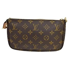 Louis Vuitton-Accesorios de Louis Vuitton Pochette-Castaño