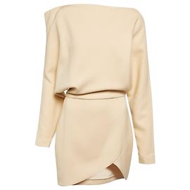 Khaite Minikleid Creme