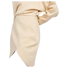 Khaite-Mini robe-Crème