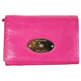Mulberry-Classic Pink Wallet-Pink