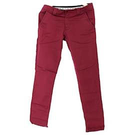 Tommy Hilfiger-Calças masculinas slim fit-Vermelho