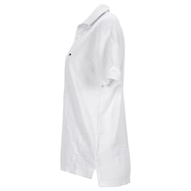 Tommy Hilfiger-Herren-Poloshirt mit normaler Passform und kurzen Ärmeln-Weiß