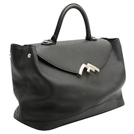 Autre Marque-Bolso Gabrielle Mediano-Negro