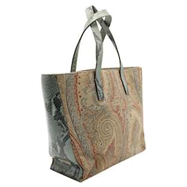 Etro-Snake & Paisley Print Handbag-Multiple colors,Other