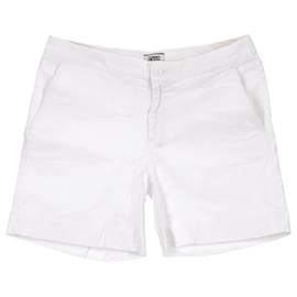 Tommy Hilfiger-Pantaloncini chino essenziali da donna-Bianco