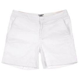 Tommy Hilfiger Shorts Chino Essenciais Femininos Branco
