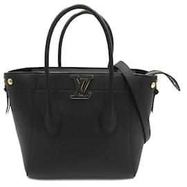 Louis Vuitton-Leather Freedom Tote M54843-Other