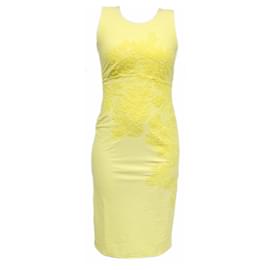 Ermanno Scervino-Robe élégante et chic d'Ermanno Scervino-Jaune