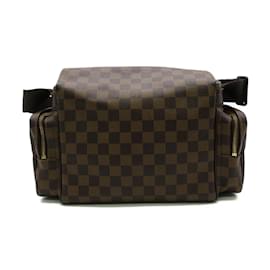 Louis Vuitton-Louis Vuitton Damier Ebene Reporter Melville Canvas Crossbody Bag N51126 in Good condition-Other