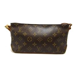 Louis Vuitton-Louis Vuitton Monogram Trotteur Canvas Crossbody Bag M51240 in Fair condition-Other