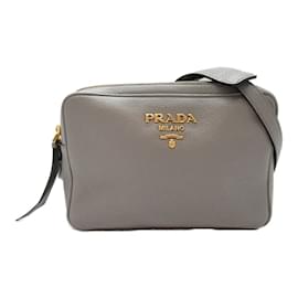 Autre Marque-Leather Camera Bag 1BH082-Other