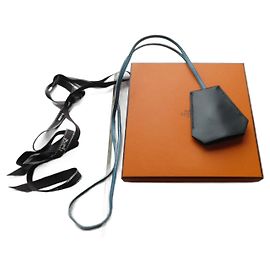 Hermès Hermes key ring new with box Navy blue