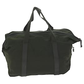 Prada-PRADA Boston Bag Nylon Khaki Auth 65845-Khaki