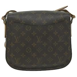 Louis Vuitton-LOUIS VUITTON Monogram Saint Cloud GM bolsa de ombro M51242 LV Auth yk10445-Monograma