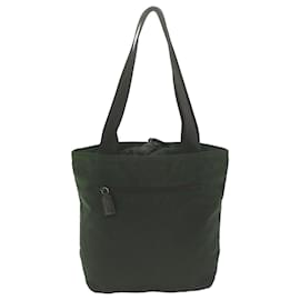 Prada-PRADA Tote Bag Nylon Vert Auth bs11932-Vert
