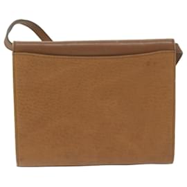 Autre Marque-Burberrys Shoulder Bag Leather Brown Auth 65946-Brown