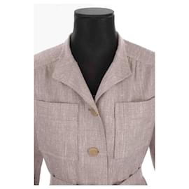 Hermès-Silk waistcoat-Grey