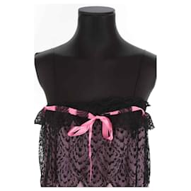 Saint Laurent-Silk camisole-Pink