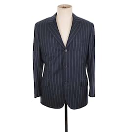 Hermès-Jaqueta de lã-Azul