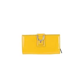 Gucci-Leather wallet-Yellow