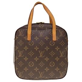 Louis Vuitton-Bolsa de mão LOUIS VUITTON Monograma Spontini 2maneira M47500 LV Auth am5695-Monograma