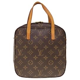 Louis Vuitton-Bolso de mano Spontini con monograma de LOUIS VUITTON 2camino M47500 Autenticación LV5695-Monograma