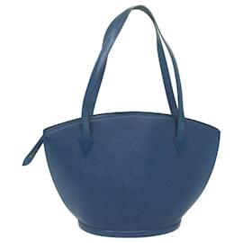 Louis Vuitton-LOUIS VUITTON Epi Saint Jacques Shopping Umhängetasche Blau M.52275 Auth yk10405-Blau