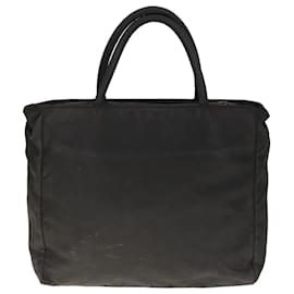 Prada-PRADA Hand Bag Nylon Black Auth 65834-Black